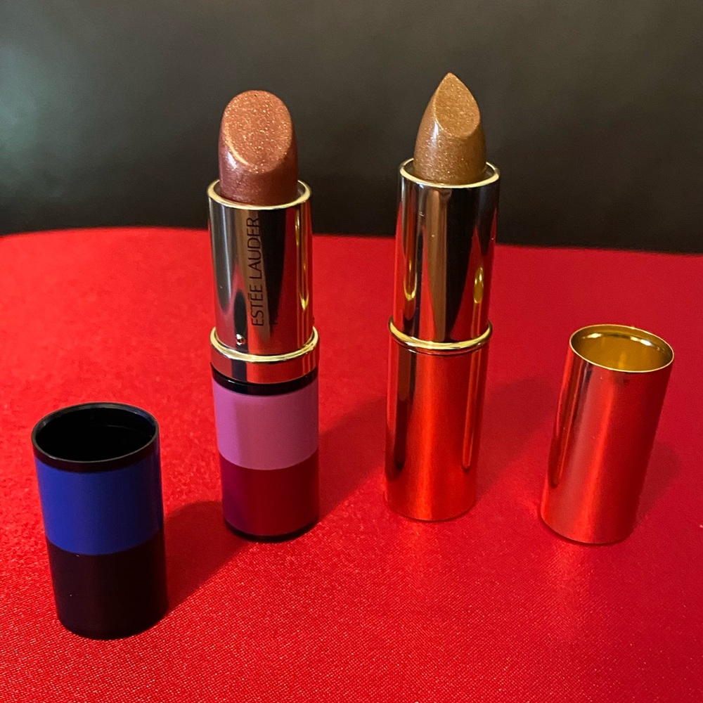 New Estee Lauder Pure Color lipstick in Tiger Eye.